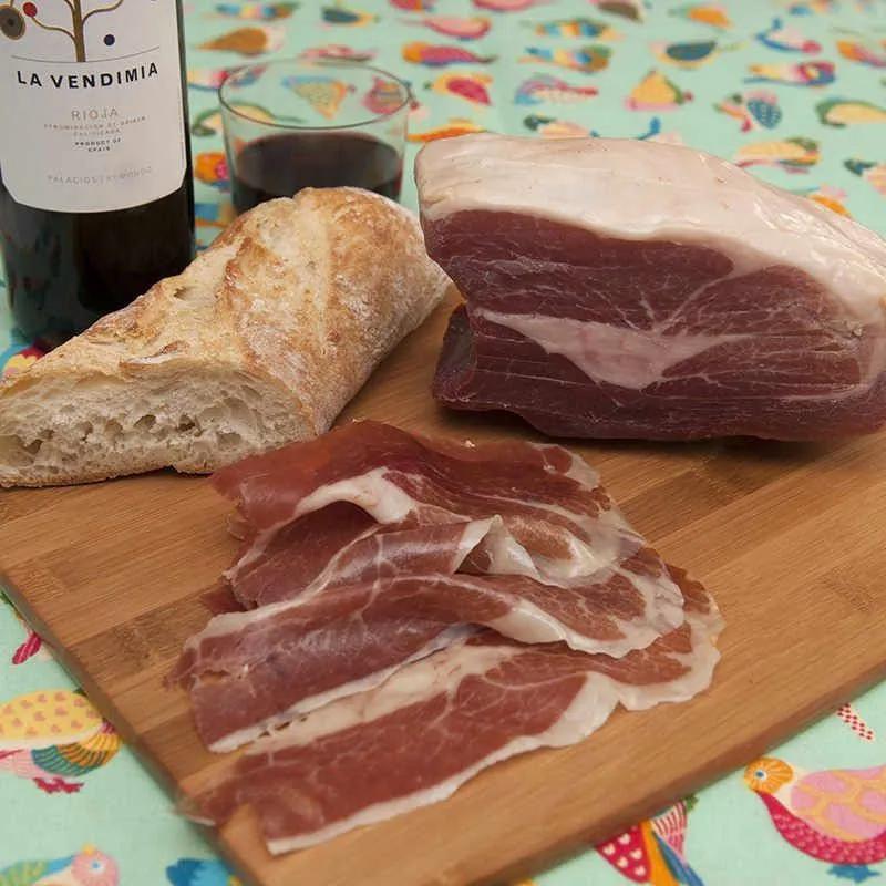 receta con jamón de teruel