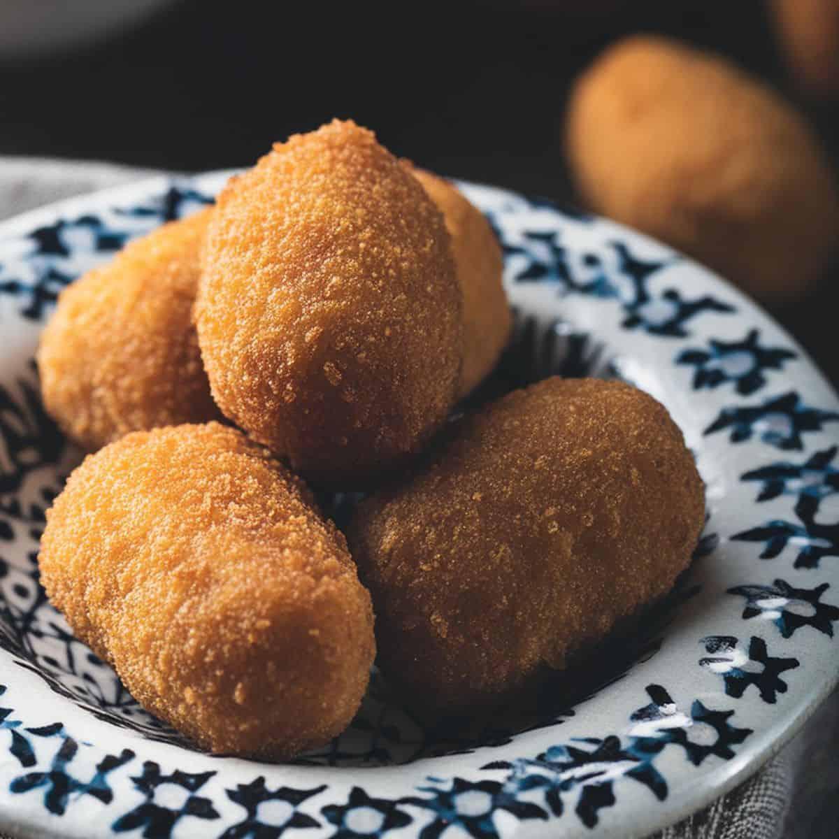 croquetas en freidora de aire