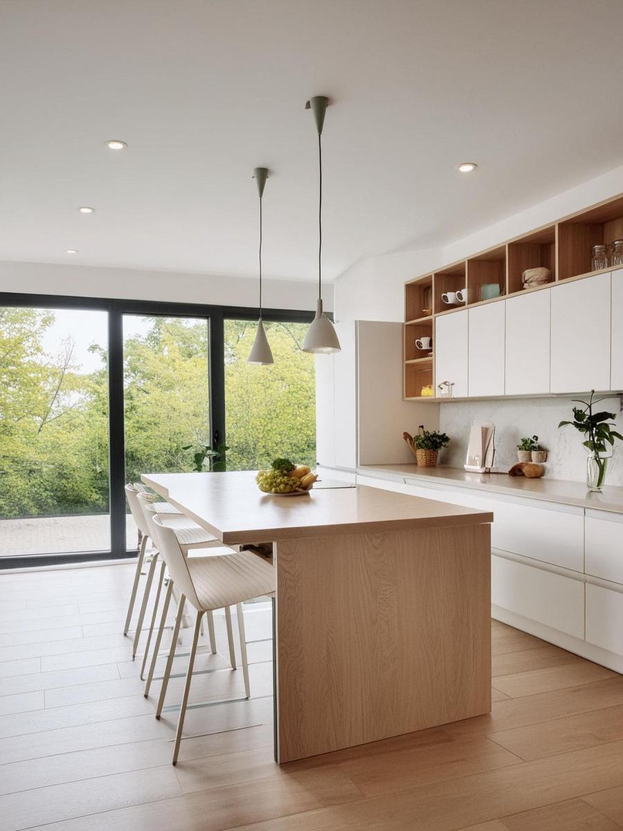 cocina integral organizada