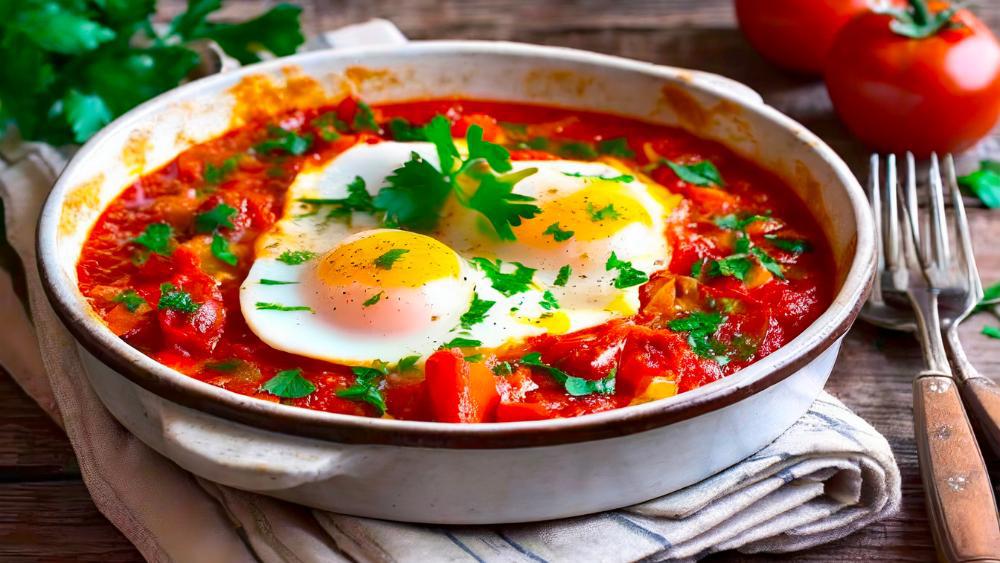 como hacer shakshuka