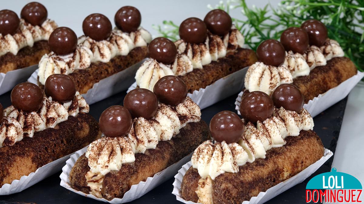 POSTRE SIN HORNO EN 5 MINUTOS. Una tiramisú sin huevo que se hace muy rápido y que queda delicioso, servido de esta manera lejos de la tradicional