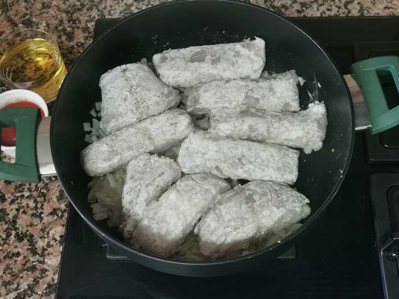 Pescado a la cazuela