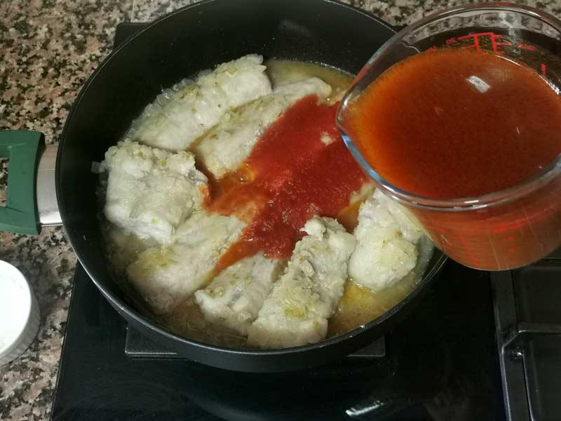 Tomate rallado y fumet