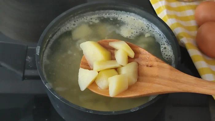 receta de ensalada garbanzos paso 1