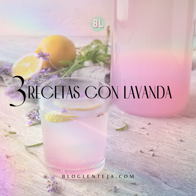 3 Recetas con Lavanda