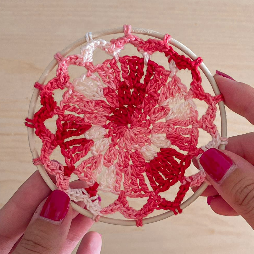 Mandala a crochet fácil