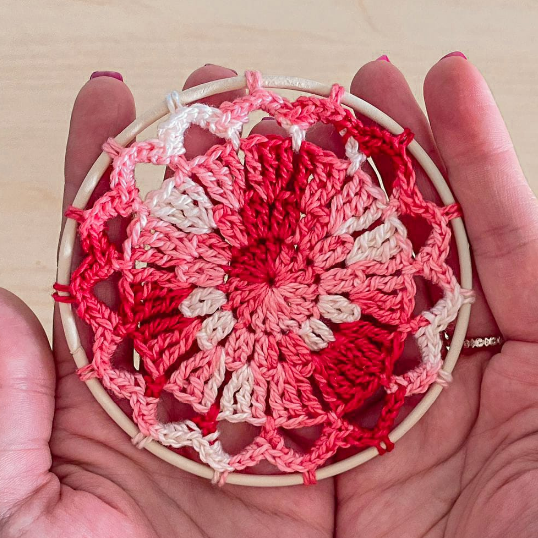 Mandala a crochet fácil