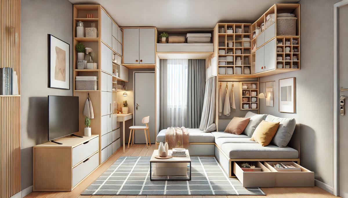 Ideas creativas para aprovechar espacios pequeños en apartamentos urbanos 5