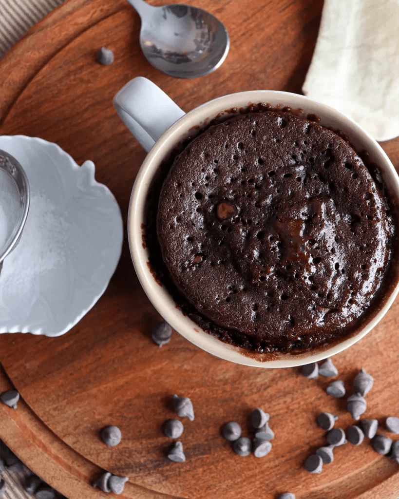 mug cake torta en taza dre chocolate