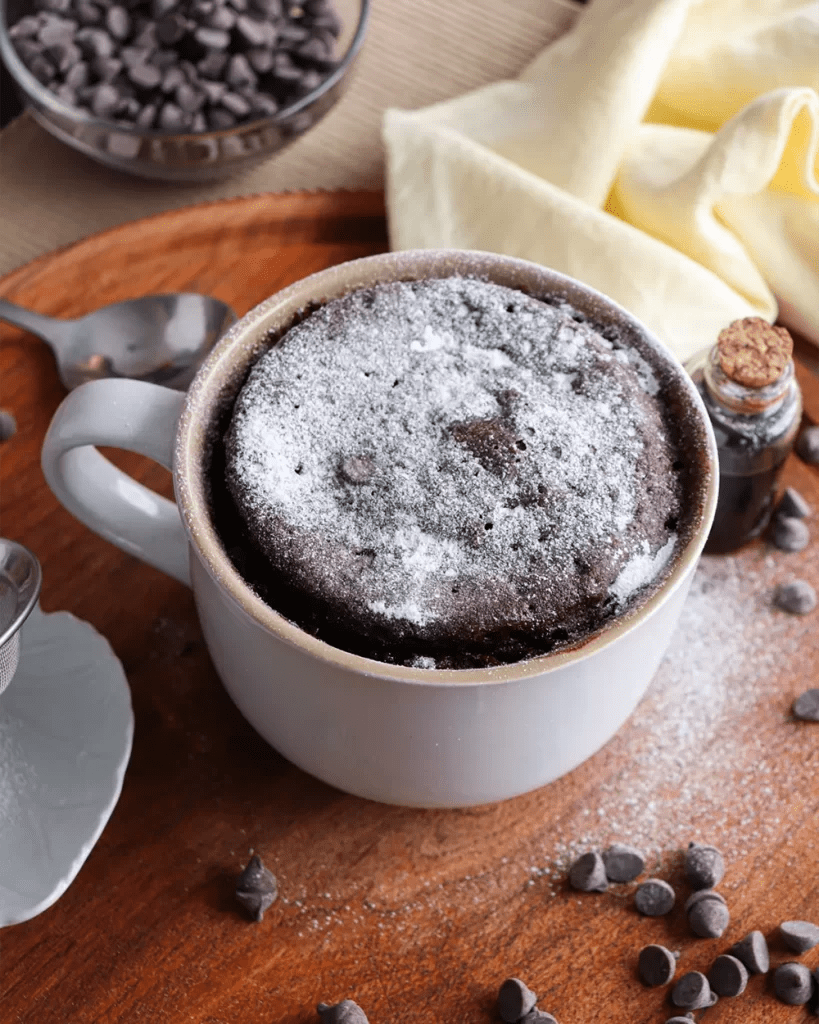 mug cake torta en taza dre chocolate