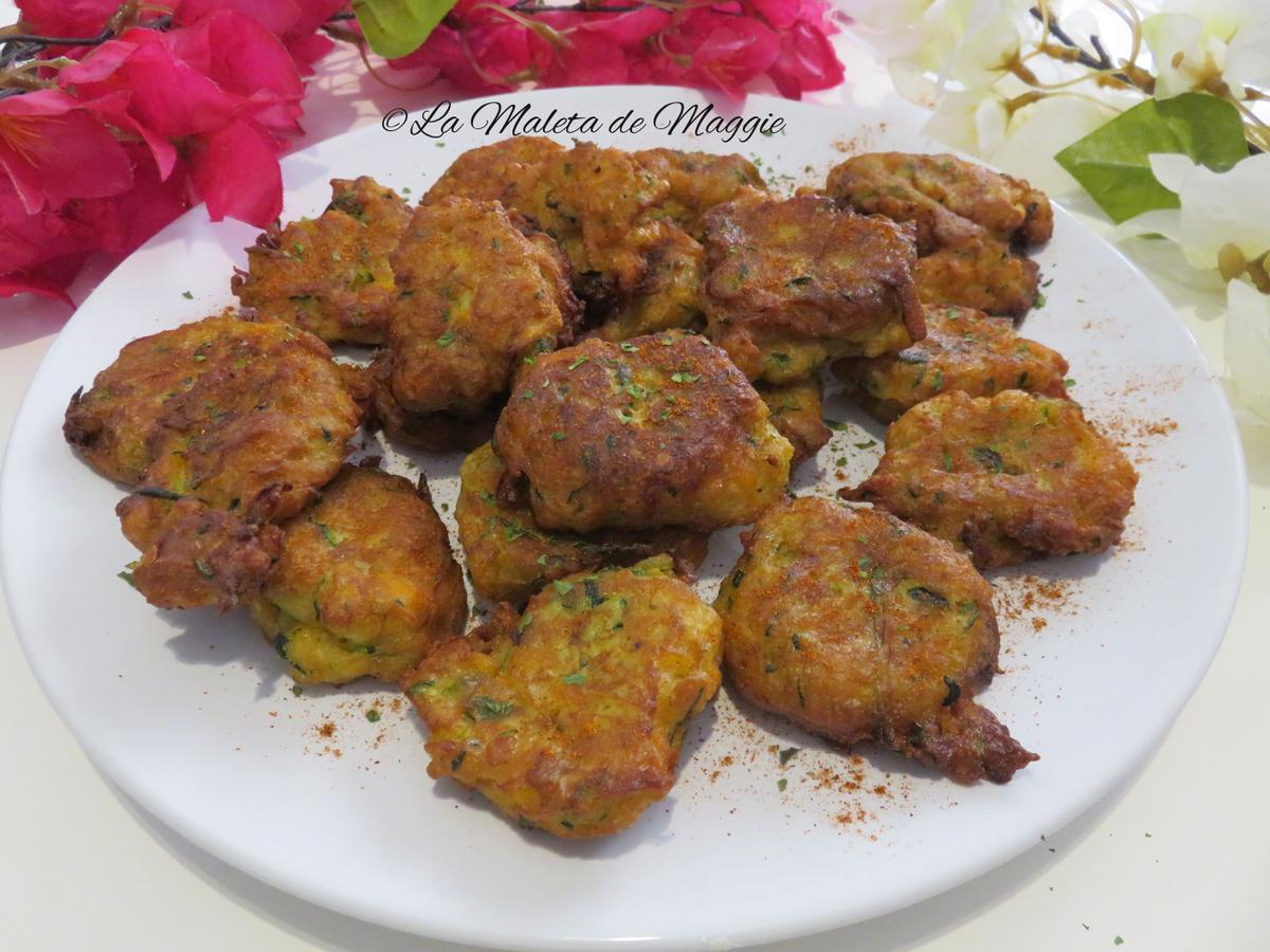 Buñuelos de calabacín y zanahoria