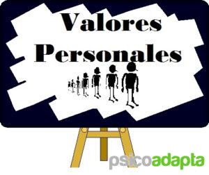 QUÉ SON LOS VALORES PERSONALES