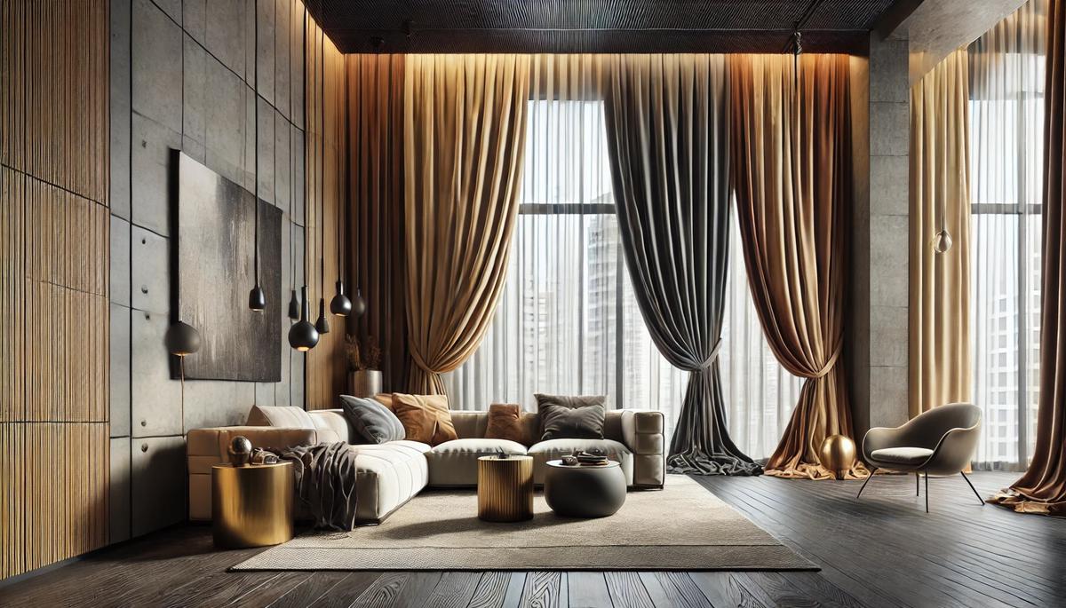 Las cortinas con protagonismo