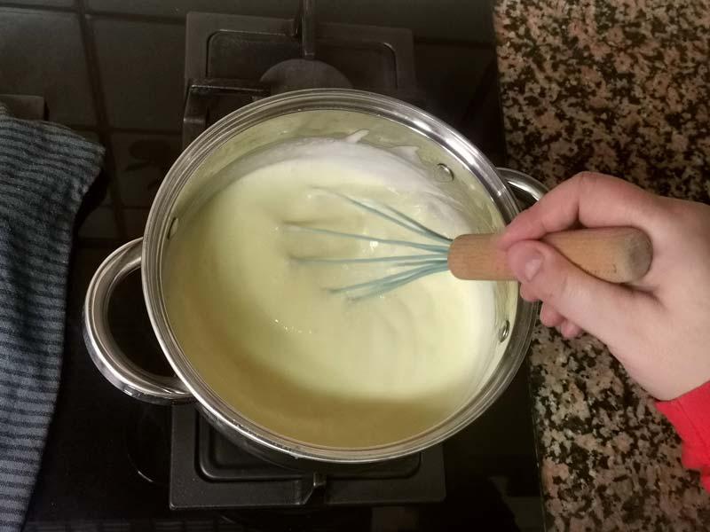 Cocinar hasta que espese