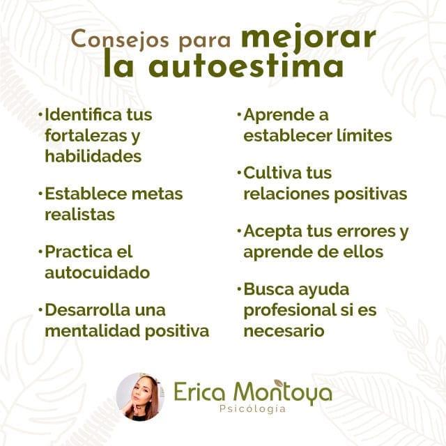 Consejos para mejorar la autoestima