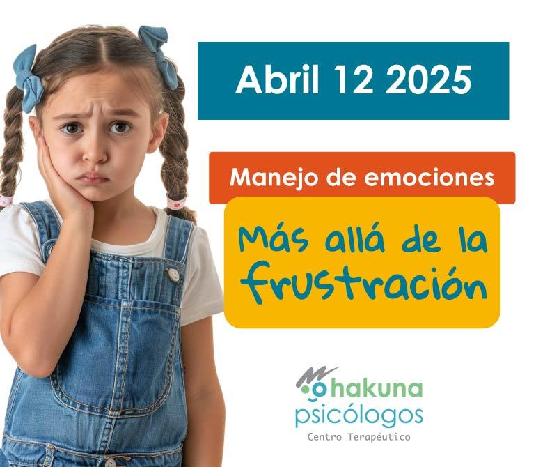 Taller manejo de la frustración para niños