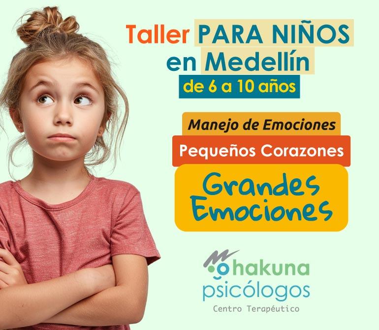 Taller manejo de emociones para niños - Pequeños corazones, grandes emociones
