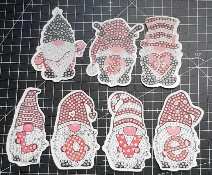 Adornos navidad con diamantes