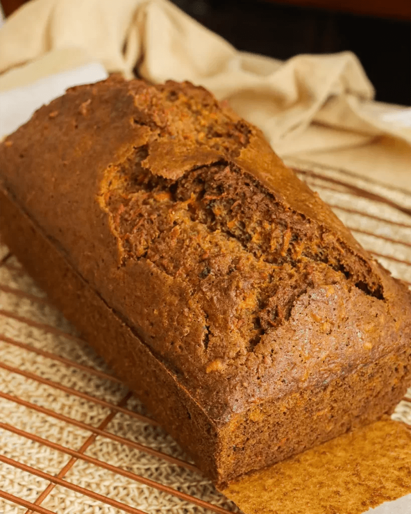 carrot cake sin glaseado