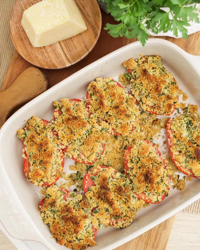tomates gratinados