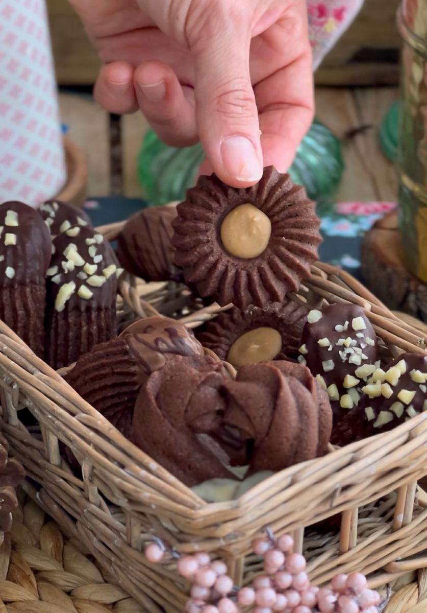 Galletas danesas de chocolate, una explosión de sabor