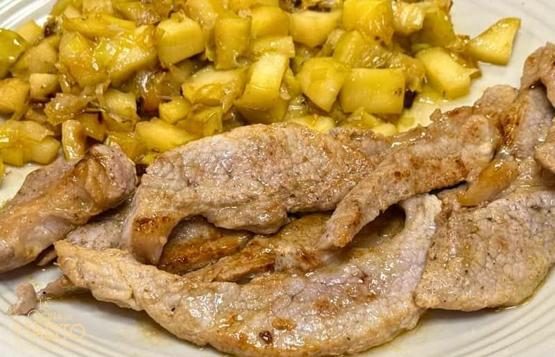 Secreto de Cerdo con Manzana Caramelizada: Una Receta Gourmet Fácil y Sabrosa