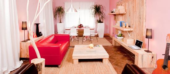 decoracion alternativa Decoración con palés