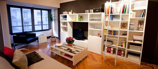 salon otonal1 Decoración con palés