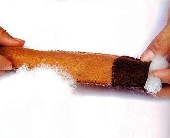 Muñecos en fieltro reno navideño5