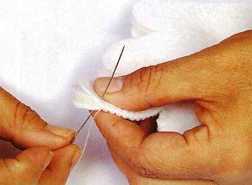 Muñecos en fieltro reno navideño8