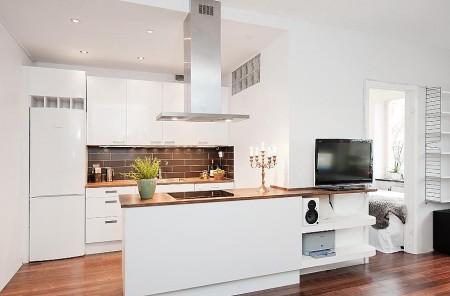 muebles nórdicos interiores espacios pequeños estilo nórdico estilo escandinavo diseño de interiores decoración pisos pequeños decoración nórdica decoración de interiores diáfano decoración de interiores cocinas con isla cocinas blancas americanas cocinas blancas apartamentos pequeños decoración 