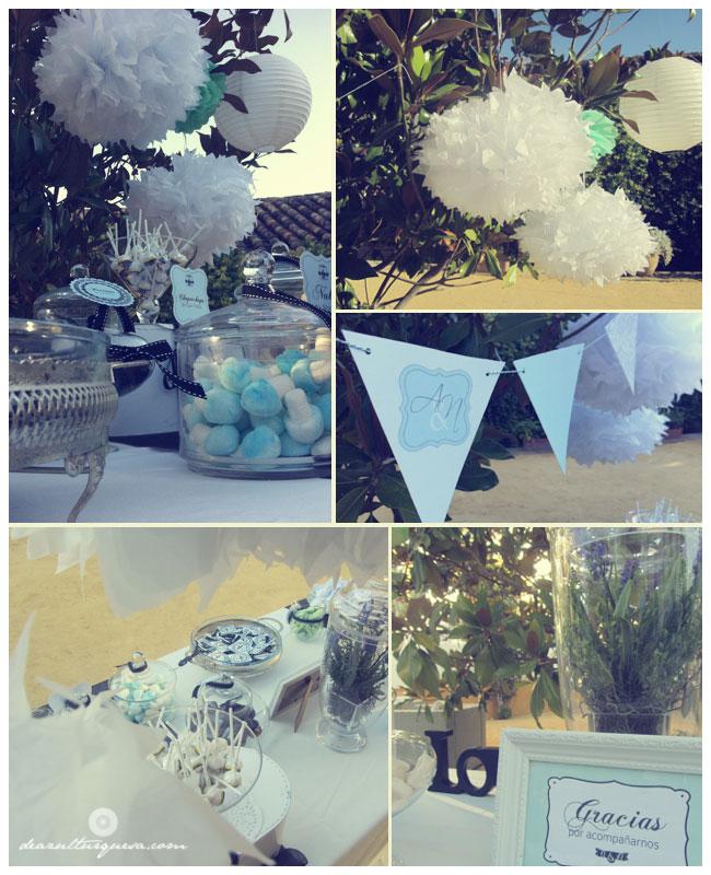 decoracion para candy bar