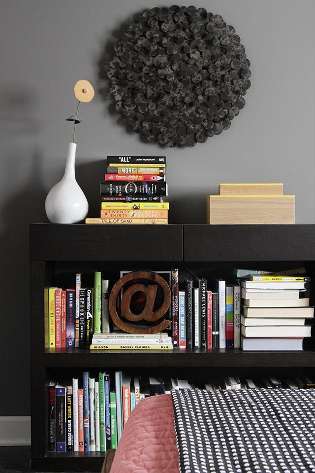 Bookshelf in the Bedroom, Making it Lovely