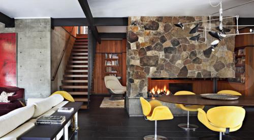SALONES CON CHIMENEA | Decoración