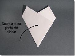 Dobre a outra ponta até alinhar