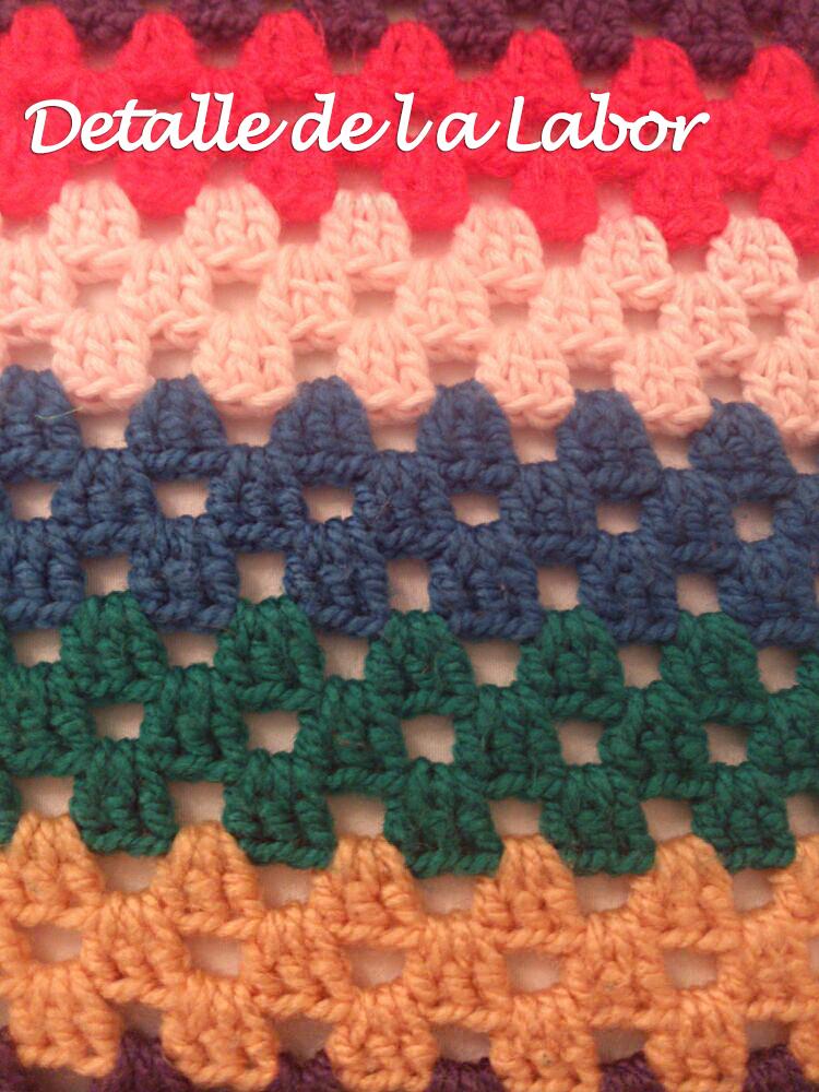 Manta de Ganchillo adoraideas