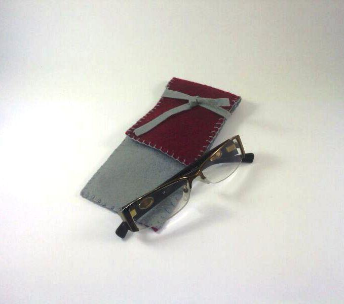 Funda para gafas en fieltro DIY