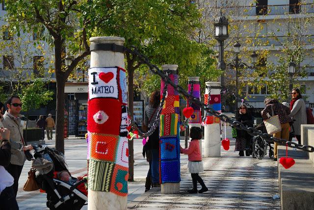 Tejiendo la ciudad Sevilla, acción 2