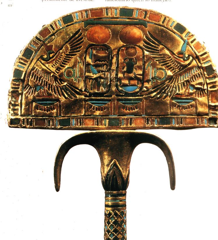 Abanico de Tutankamon