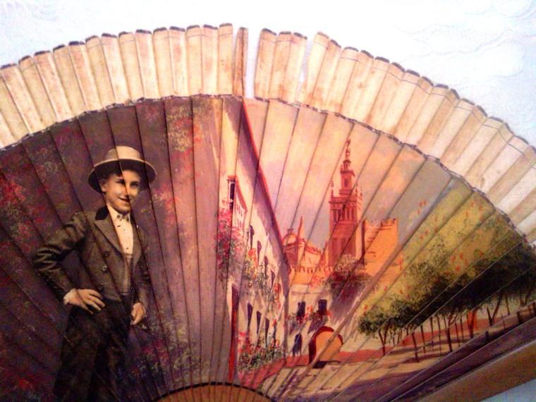 Detalle de abanico familiar