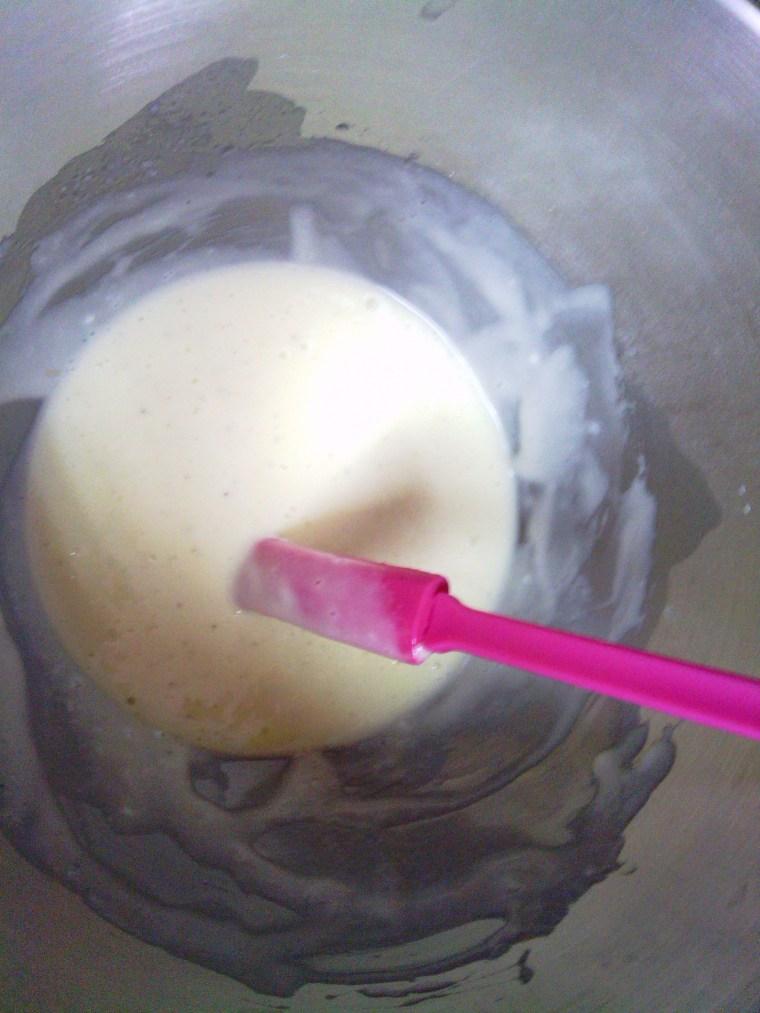 Hasta conseguir una mezcla homogénea