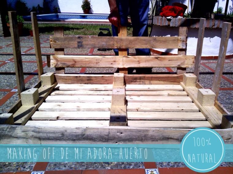 Tendremos que construir un cajón con los listones de madera