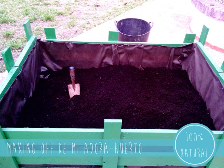 Litros y litros de tierra!