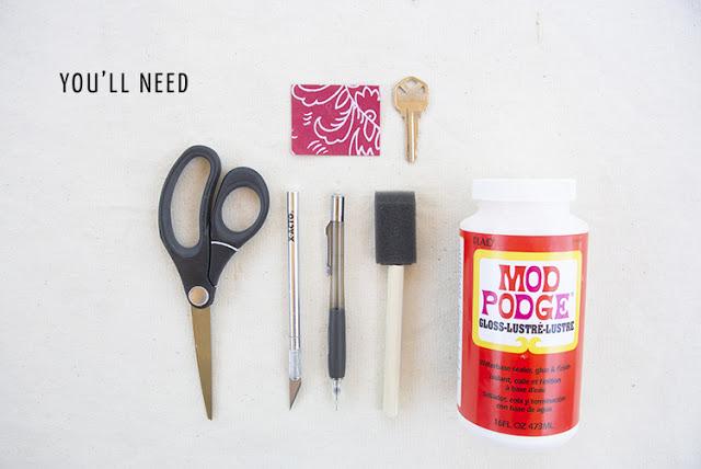 Adoraideas-Muanualidad-DIY--Ideas--Color-Scrapbook-Paper-Mod-Podge-Decoupage-llaves