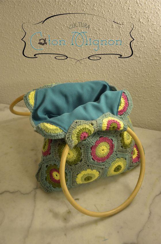 Bolso Grannys 1 crochet
