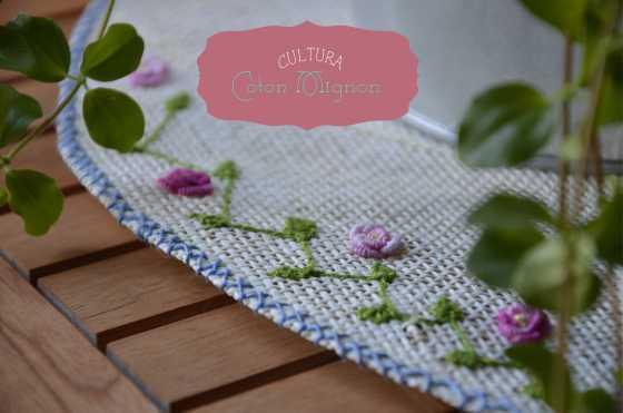 Carpeta hoja bordada culturacotonmignon