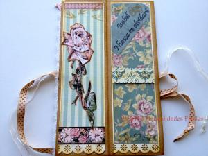 Interior marcapáginas vintage