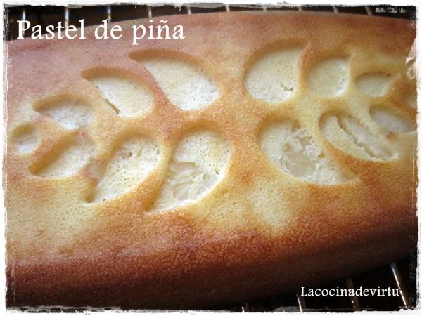 Pastel de piña