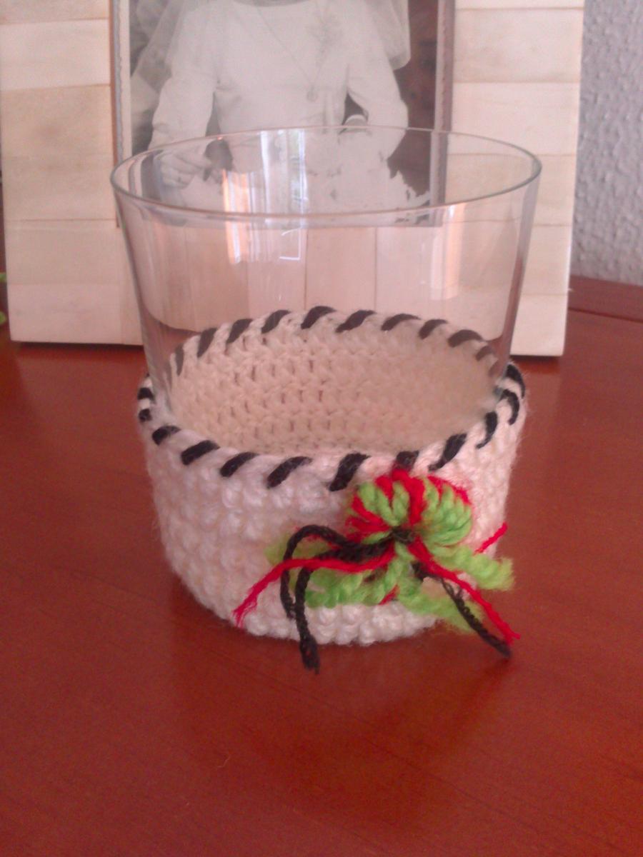 Posavaso crochet