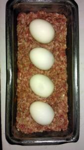 previo pastel de carne